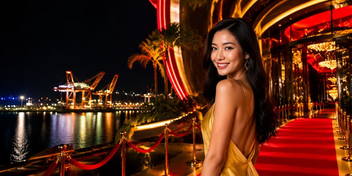 Không khí lễ hội cá cược và jackpot tại Vũng Tàu nhìn từ bờ biển